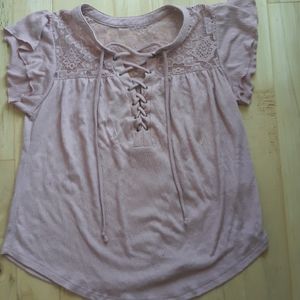 Pink blouse